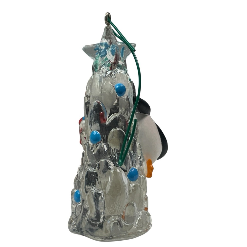 Hallmark Keepsake Ornament 1995 "Friendly Boost" Penguins Original Box - Picture 10 of 10